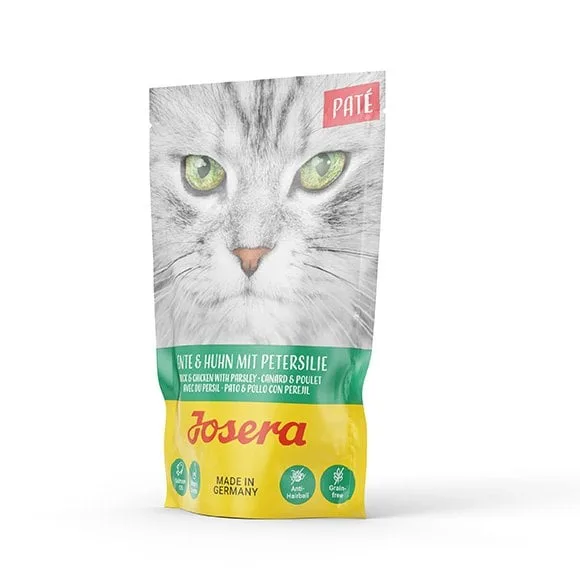 JOSERA paštika s kachnou, kuřecím masem a petrželkou 85g