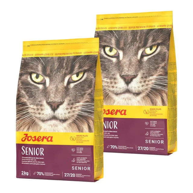 JOSERA Senior 2x2 kg suché krmivo pro starší kočky
