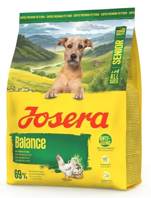 JOSERA Senior Balance 12x900g pro starší psy s nízkým obsahem tuku