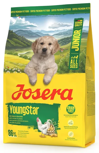 JOSERA YoungStar 3kg bezobilná krmiva pro štěňata