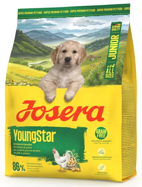 JOSERA YoungStar 900g bezobilné krmivo pro štěňata