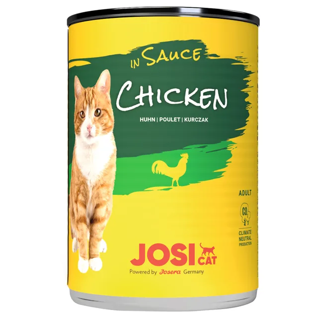 JosiCat konzerva v omáčce 24 x 415 g - hovězí