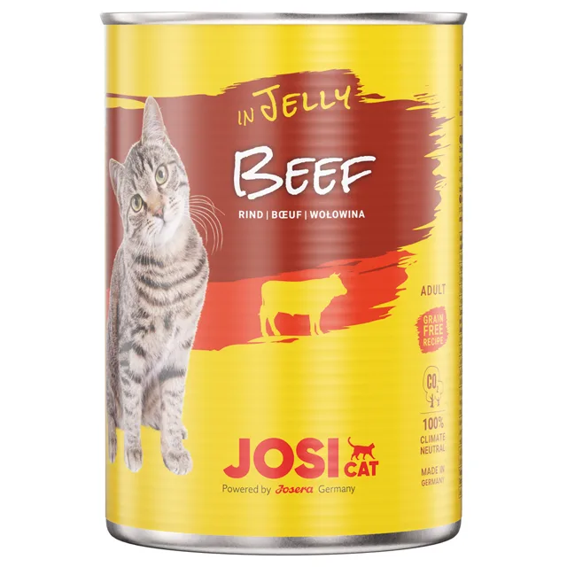 JosiCat konzerva v želé 12 x 400 g - kuřecí