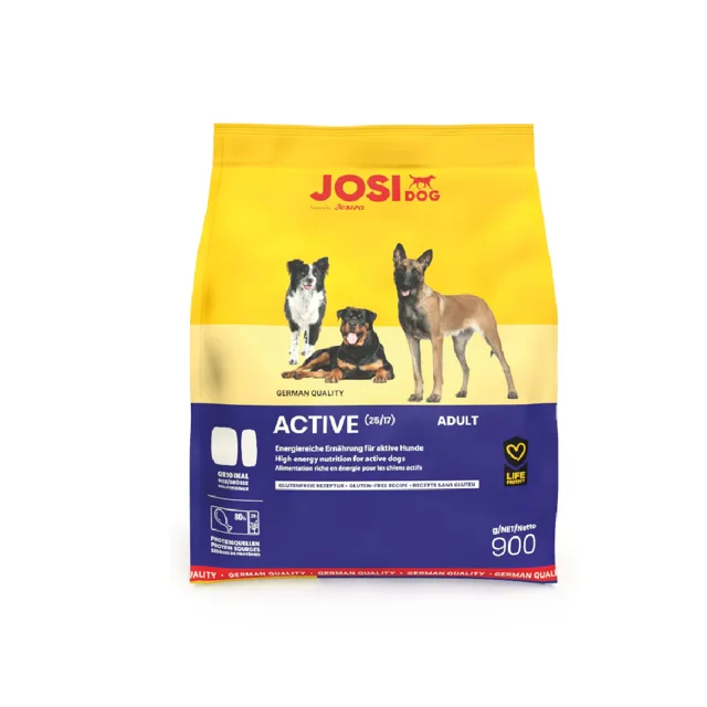 JosiDog Active s kuřecím - výhodné balení:: 2 x 15 kg