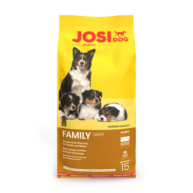 JosiDog Family s kuřecím - výhodné balení: 2 x 15 kg