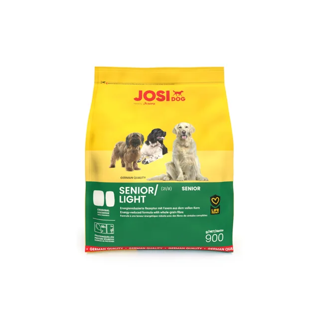 JosiDog Senior Light s kuřecím - výhodné balení: 2 x 15 kg