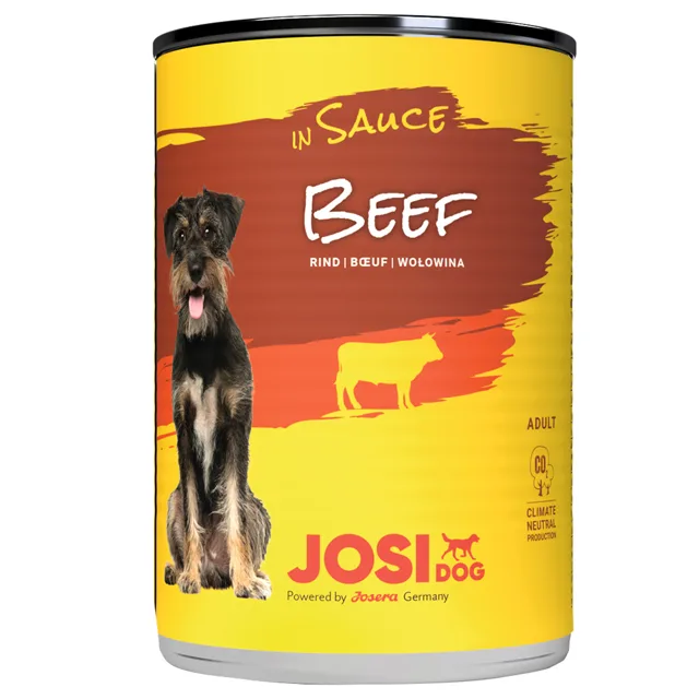JosiDog vlhké krmivo v omáčce 12 x 415 g - zvěřina