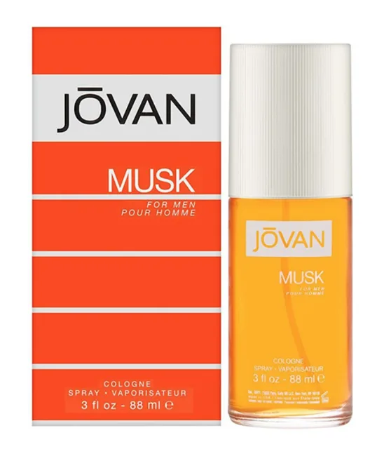 JOVAN Musk Pour Homme Cologne, 88 ml