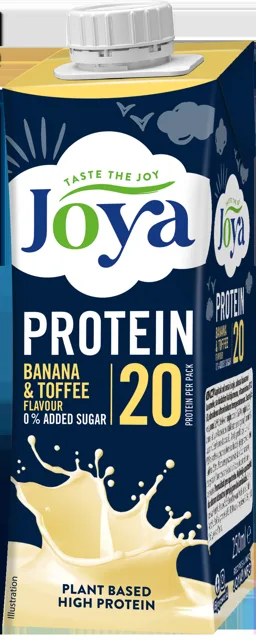 Joya PROTEIN Ovesný nápoj s příchutí banánu a karamelu 250 ml