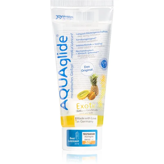 JoyDivision AQUAglide lubrikační gel s příchutí Exotic 100 ml