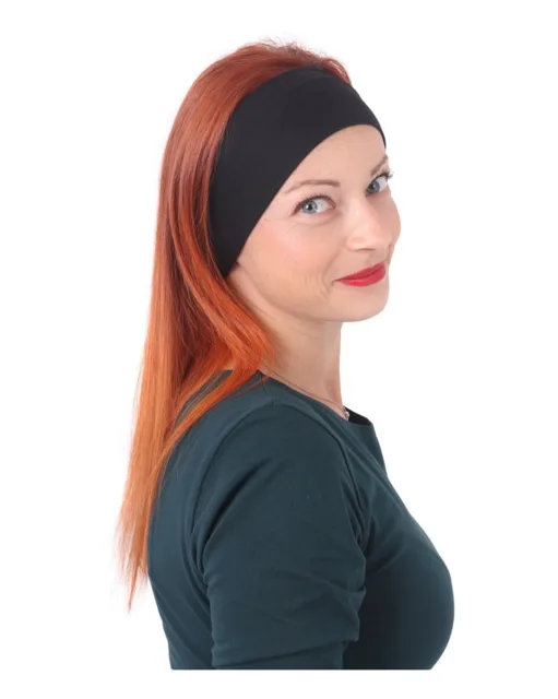 Jožánek Dámská sportovní funkční čelenka z rychleschnoucího materiálu MilkSilk, černá