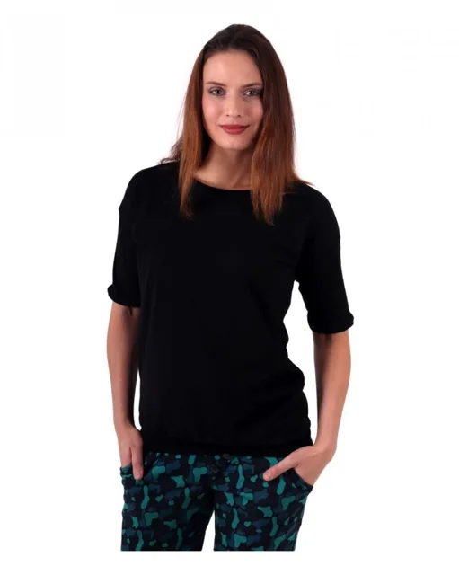 Jožánek Dámské oversized tričko Darina – černé | Jožánek®