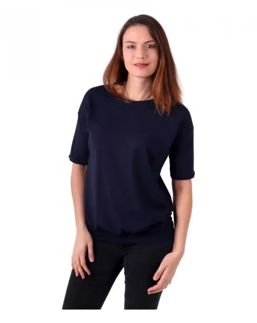 Jožánek Dámské oversized tričko Darina – tmavě modré | Jožánek®