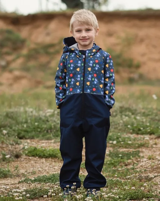 Jožánek Dětská softshellová kombinéza – roboti 116