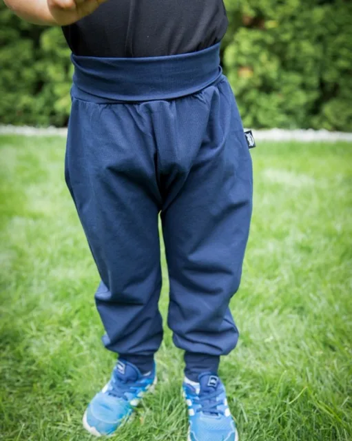 Jožánek Dětské baggy tepláky, LEHKÉ – tmavě modré 92