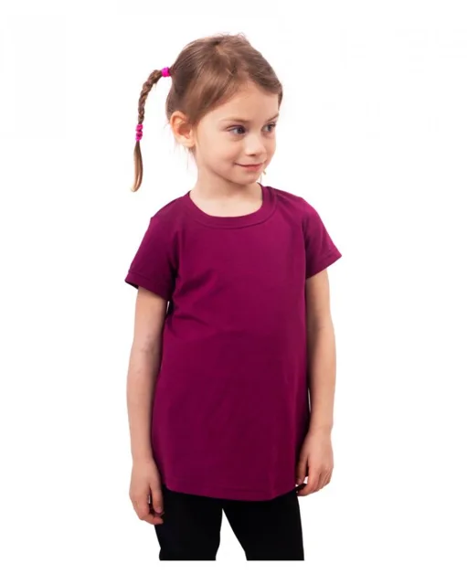 Jožánek Dívčí tričko, krátký rukáv – cyklámen 104