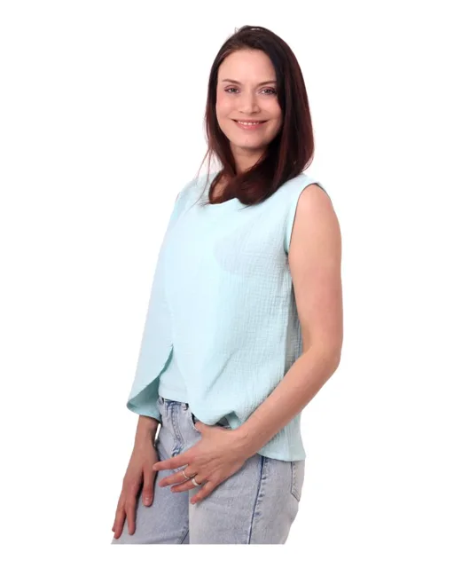 Jožánek Kojicí mušelínové triko tílko Maja, mint S/M