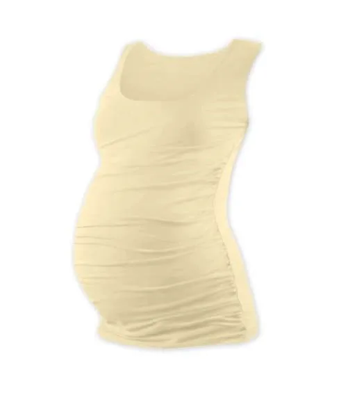 Jožánek Těhotenské tílko Johanka, caffe latte (béžové) XXL/XXXL