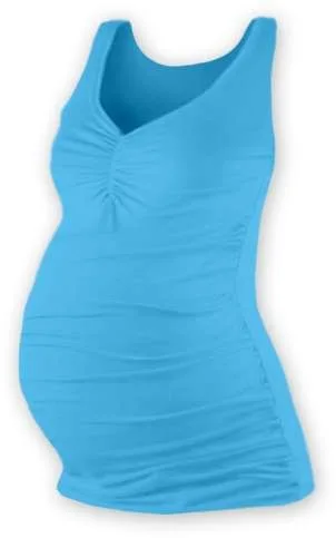Jožánek Těhotenské tílko Tatiana, tyrkysové L/XL
