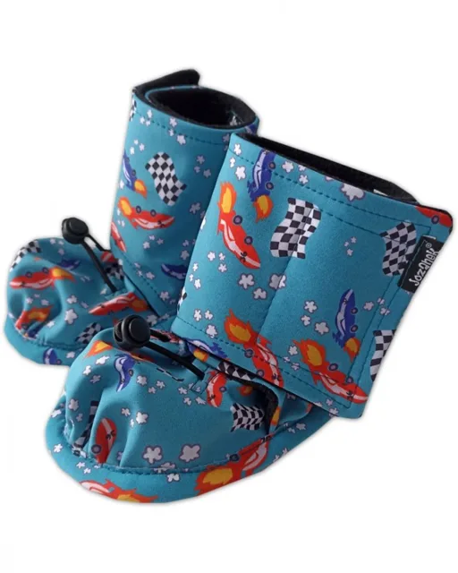 Jožánek Zimní softshellové capáčky pro miminka – auta 18-24 M