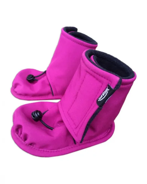 Jožánek Zimní softshellové capáčky pro miminka – fuchsiové 18-24 M