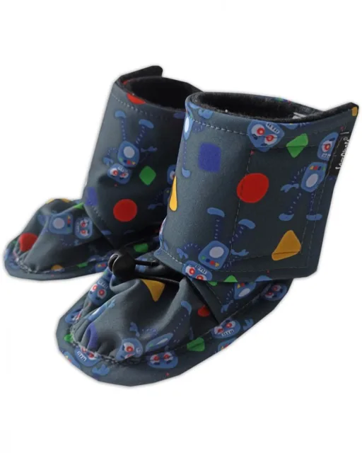 Jožánek Zimní softshellové capáčky pro miminka – roboti 18-24 M