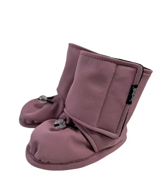 Jožánek Zimní softshellové capáčky pro miminka – růžové 6-12 M