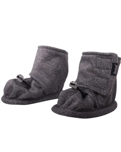 Jožánek Zimní softshellové capáčky pro miminka – šedý melír 18-24 M
