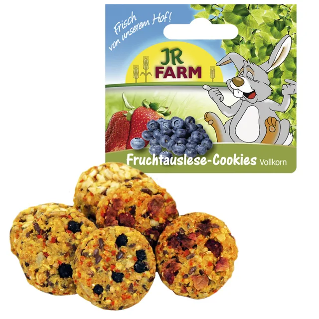 JR Celozrnný ovocný výběr - Cookies - 6 ks (120 g)