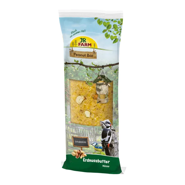JR Farm Arašídová tyčinka loupaná 350 g - arašídové máslo a žížaly