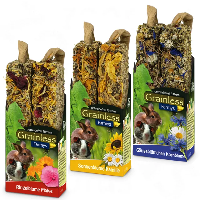 JR Farm Farmy's Grainless míchané balení - 6 x 2 ks (6 x 140 g)