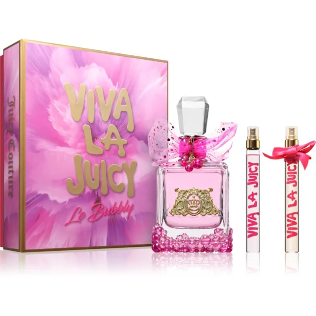 Juicy Couture Viva La Juicy Le Bubbly + Viva La Juicy dárková sada pro ženy