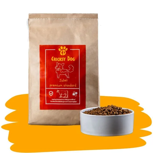 Juliet hovězí suché krmivo - 1 kg