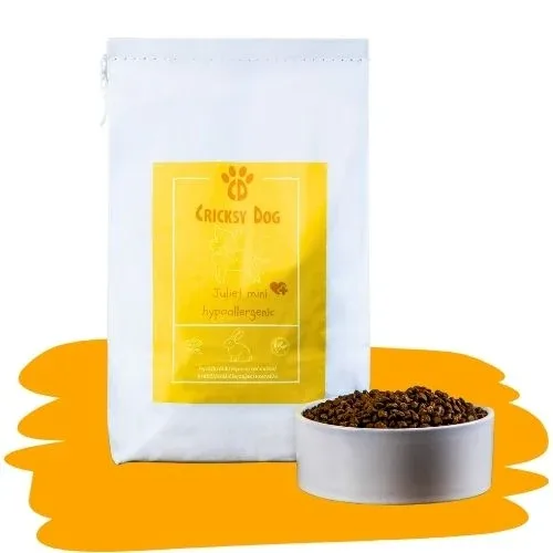 Juliet hypoalergenní suché krmivo pro psy s králičím - „extra malé granule” - 10 kg