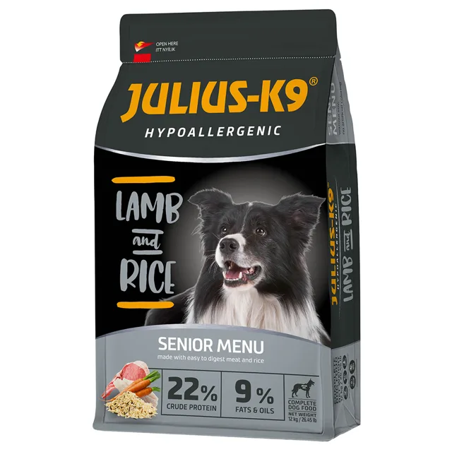 JULIUS-K9 High Premium Senior/Light Hypoallergenic jehněčí - 12 kg