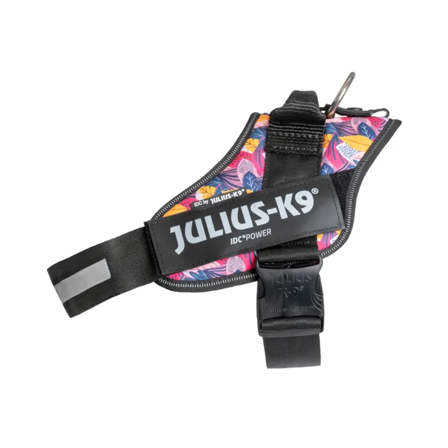 Julius-K9 IDC® Limited Edition Powerharness, Leaf 2 - velikost L/1: Obvod hrudníku 63 - 85 cm