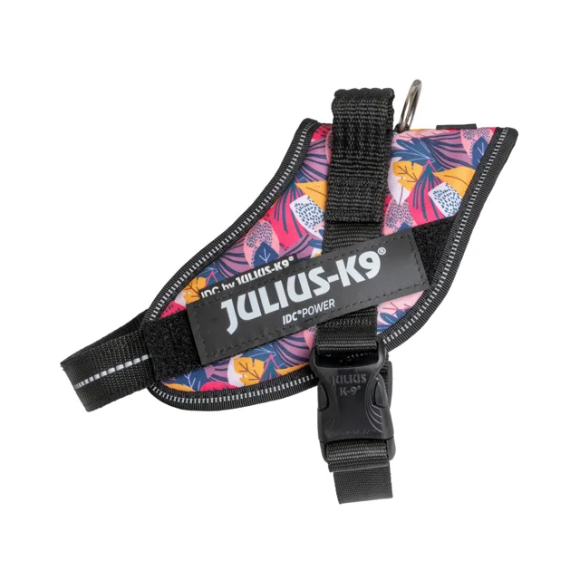 Julius-K9 IDC® Limited Edition Powerharness, Leaf 2 - velikost S/Mini: Obvod hrudníku 49 - 67 cm