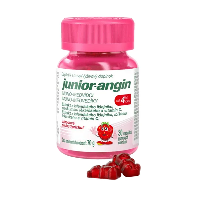 JUNIOR-ANGIN Imuno-medvídci 30 kusů