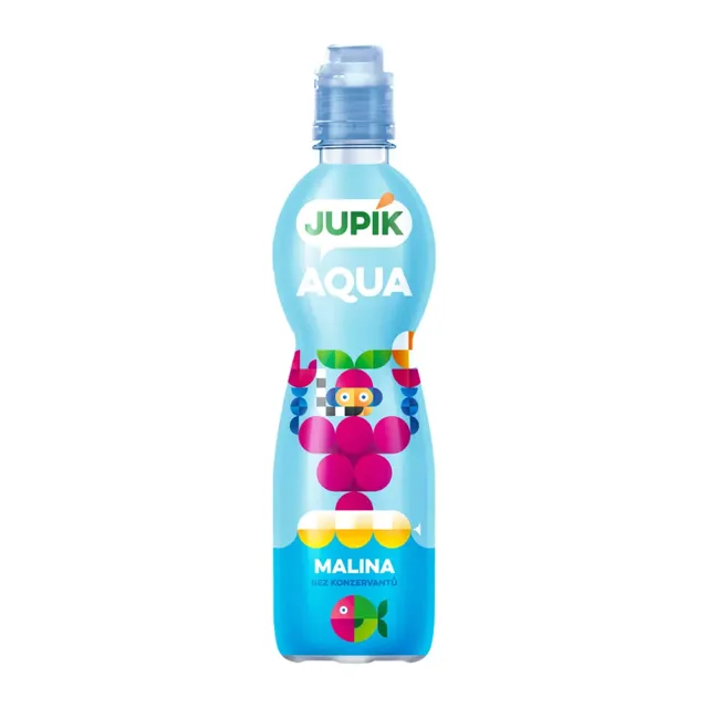 Jupík Nápoj Aqua s příchutí maliny 500 ml