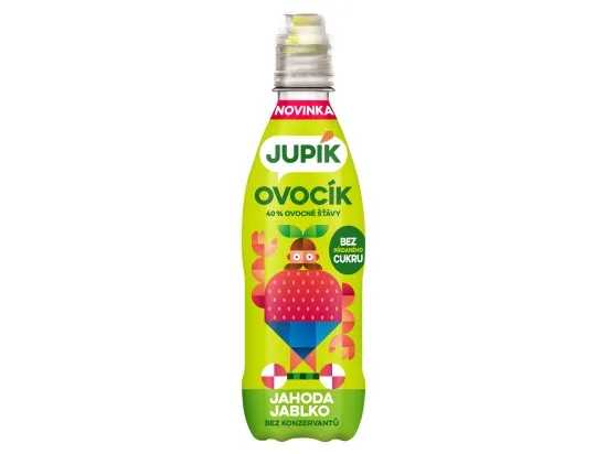 Jupík Ovocík jahoda jablko 330 ml