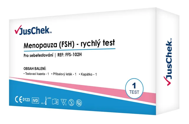 JusChek Menopauza (FSH) rychlý test 1 ks