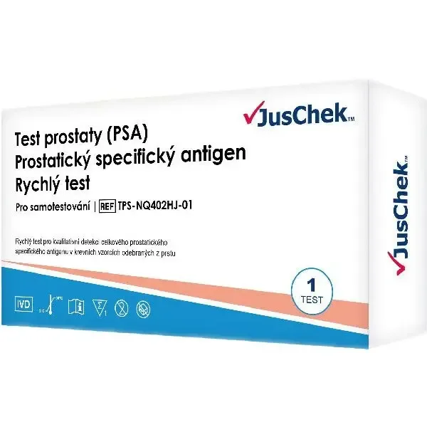 JusChek Test prostaty (PSA) 1ks