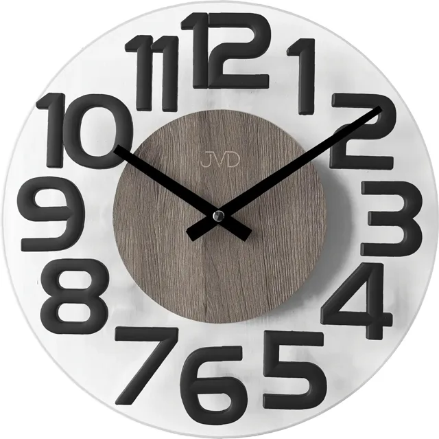 JVD Nástěnné designové hodiny HT098.3