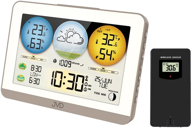 JVD Rádiem řízená meteorologická stanice RB3409