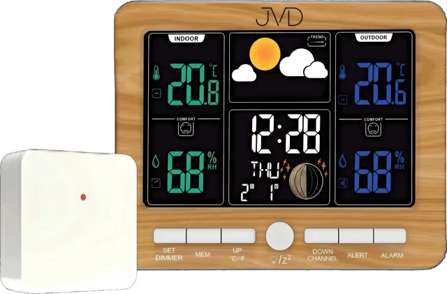 JVD Rádiem řízená meteorologická stanice RB6685.2