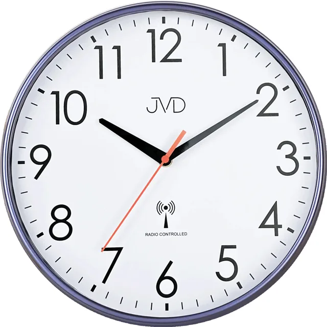 JVD Rádiově řízené nástěnné hodiny RH502.2