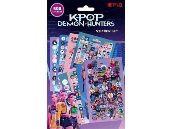 K-pop Demon Hunters samolepky 500 ks