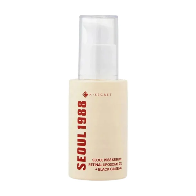 K-SECRET - SEOUL 1988 Retinal Liposome 2% + Black Ginseng  Sérum 30 ml