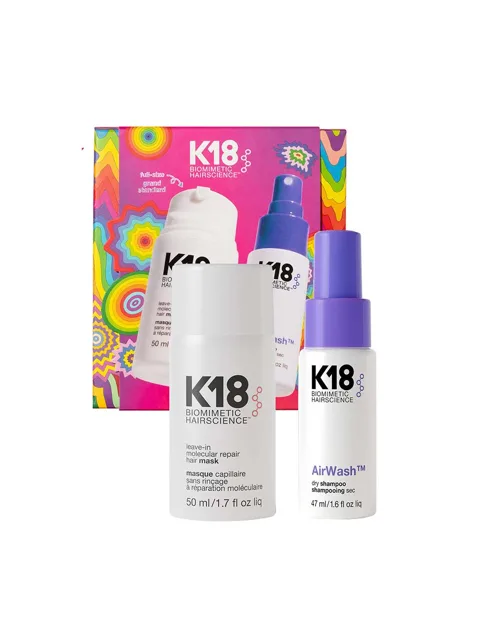 K18 Hair K18 Repair & Refresh Gift Set, dárkové balení
