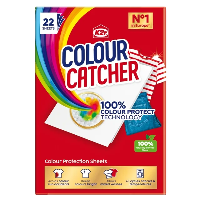 K2r Colour Catcher Prací ubrousky 22 kusů